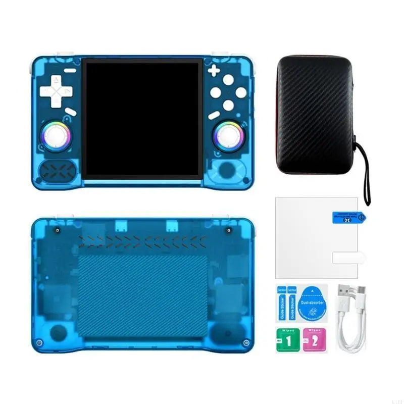 Double Pad version Foot Traditional Play Handheld With 128GB Storage 18000+ Preloaded Contests Rechargeable Battery For K1KF Quake Blue China Mainland