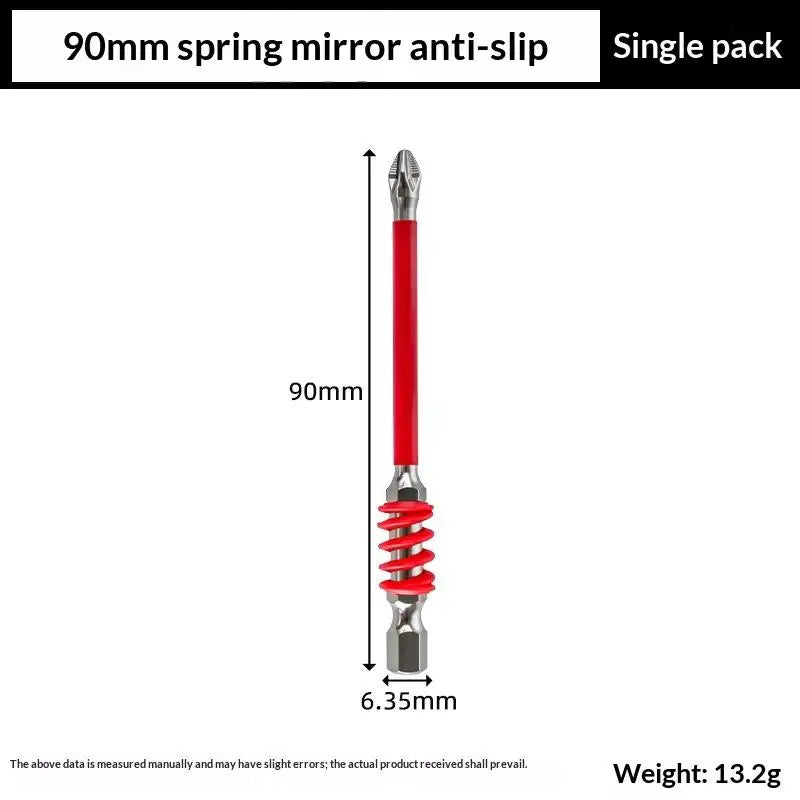Magnetic Anti Slip High Hardness Screwdriver Bit Set With Multiple Sizes And Storage Case Perfect For Home Repair Woodworking Quake 90mm