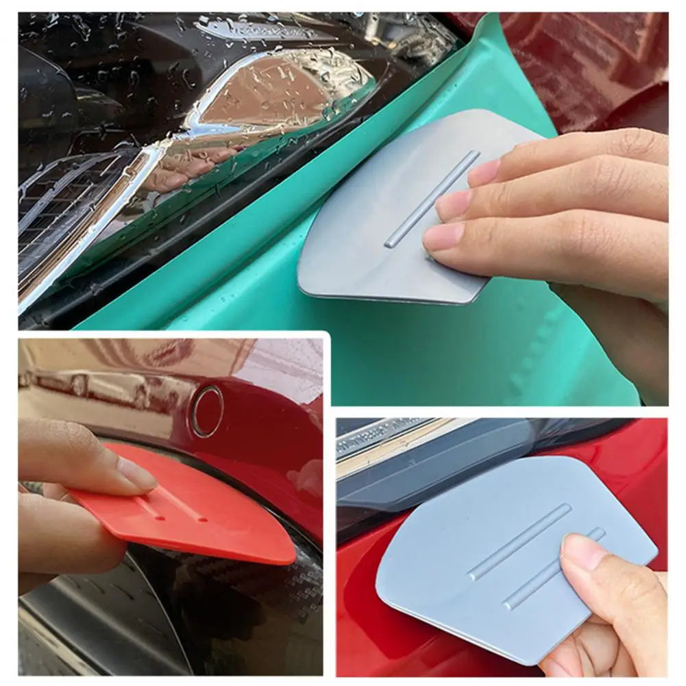 Soft Squeegee Tool for Car Wrap Semi-Circle Edge Tucking Tool for Vinyl Wrap Installation Paint Protection Film Applicator Quake