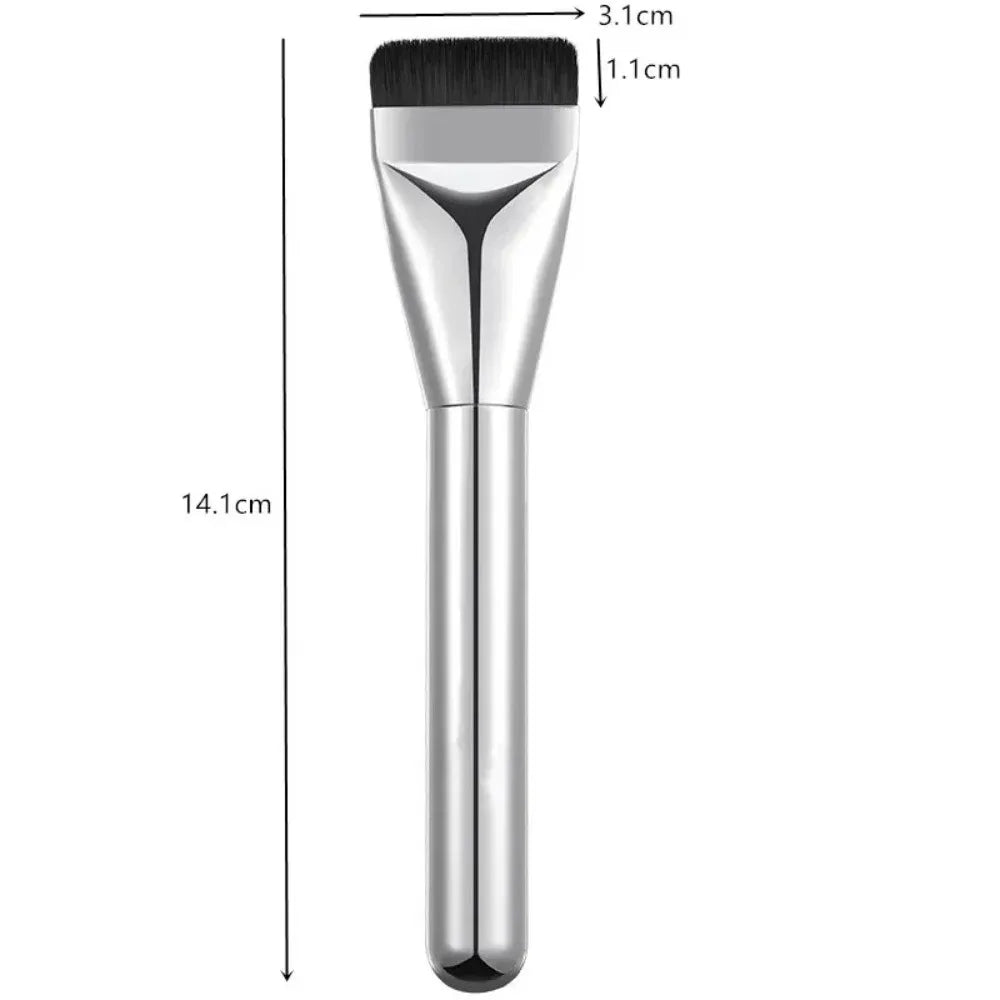 -New Foundation Brush Korean Makeup Brush Ultra-Thin One-Line Mask Brush Primer Concealer Brush Quake