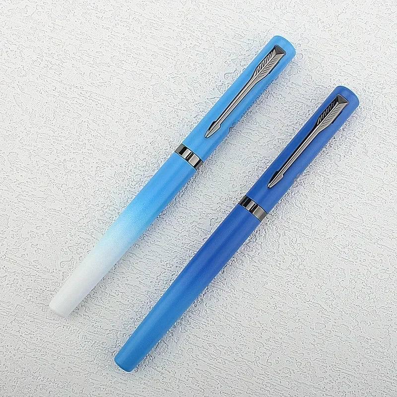 Luxury Quality 2056 Metal Fountain Pen Financial Office Student School Supplies Stationery Ink Pens Quake 2057-3 0.7MM
