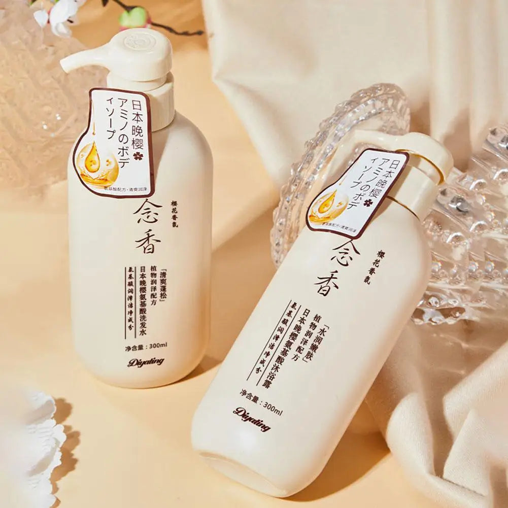 Fragrant Japanese Amino Acid Shampoo Hair Conditioner Body Was Hair Shampoo Bath Lotion Shampoo Skin Care Hair care product Quake