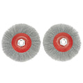 Angle Grinder Brushes Twisted Knot Brush 115mm Brush Size 8500 RPM Max Speed Deburring Wire Brush Descaling Tool Quake A