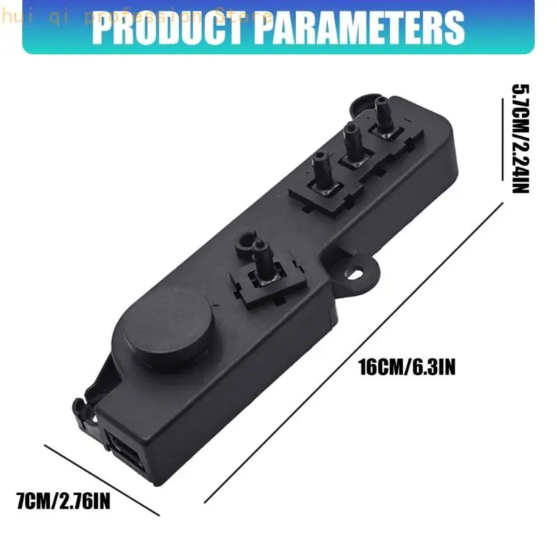 Vehicle Adjustment Control Assembly Replacement Part 1098529, ABS Housing with Wire End, Mounting Points for Interior Repair Use Quake