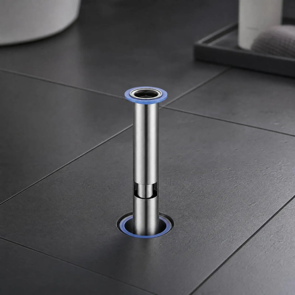 Floor Drain Core with Backflow Preventer Rapid Drainage Stainless Steel Bathroom Floor Drain Replacement Core Rust-Resistant Quake