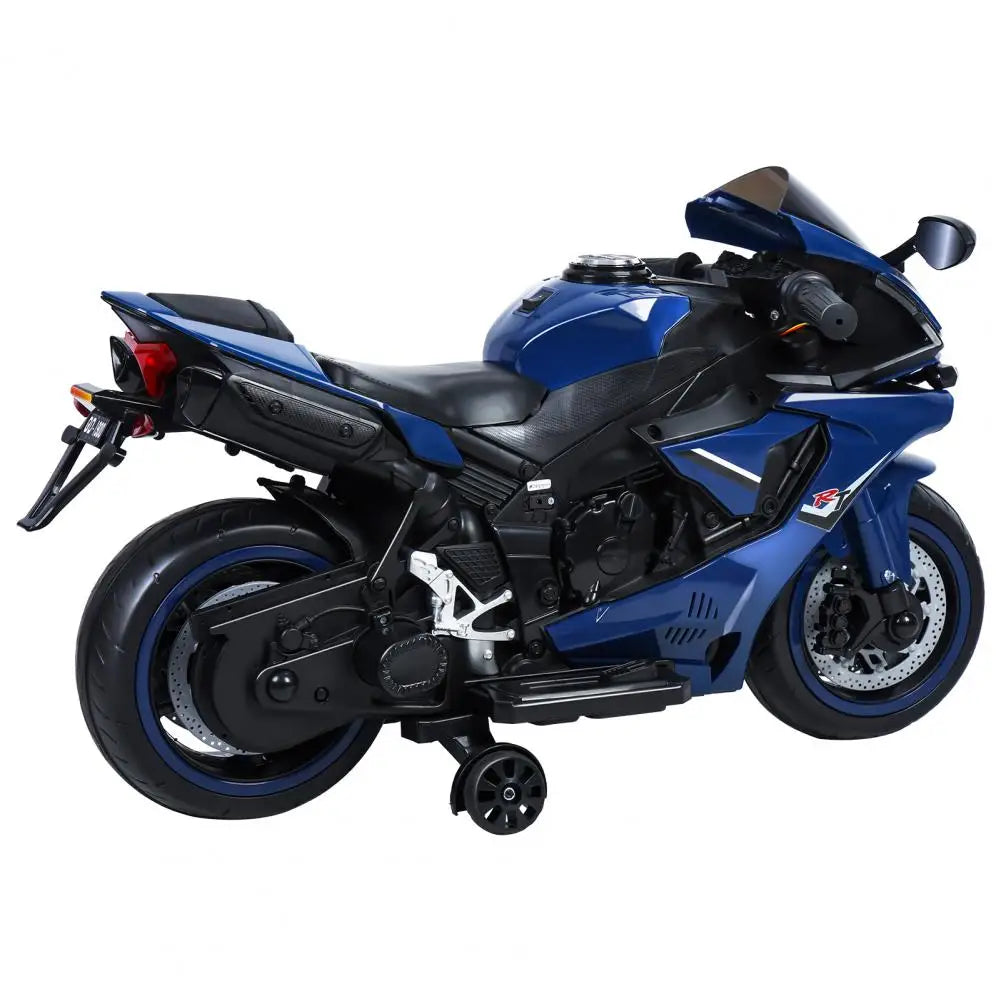 Electric Motorcycle for Kids, Speed Up to 9mph Ride-On Motorcycle with Auxiliary Wheel, Off-Road Dirt Bike for 2-8 Years Old Quake