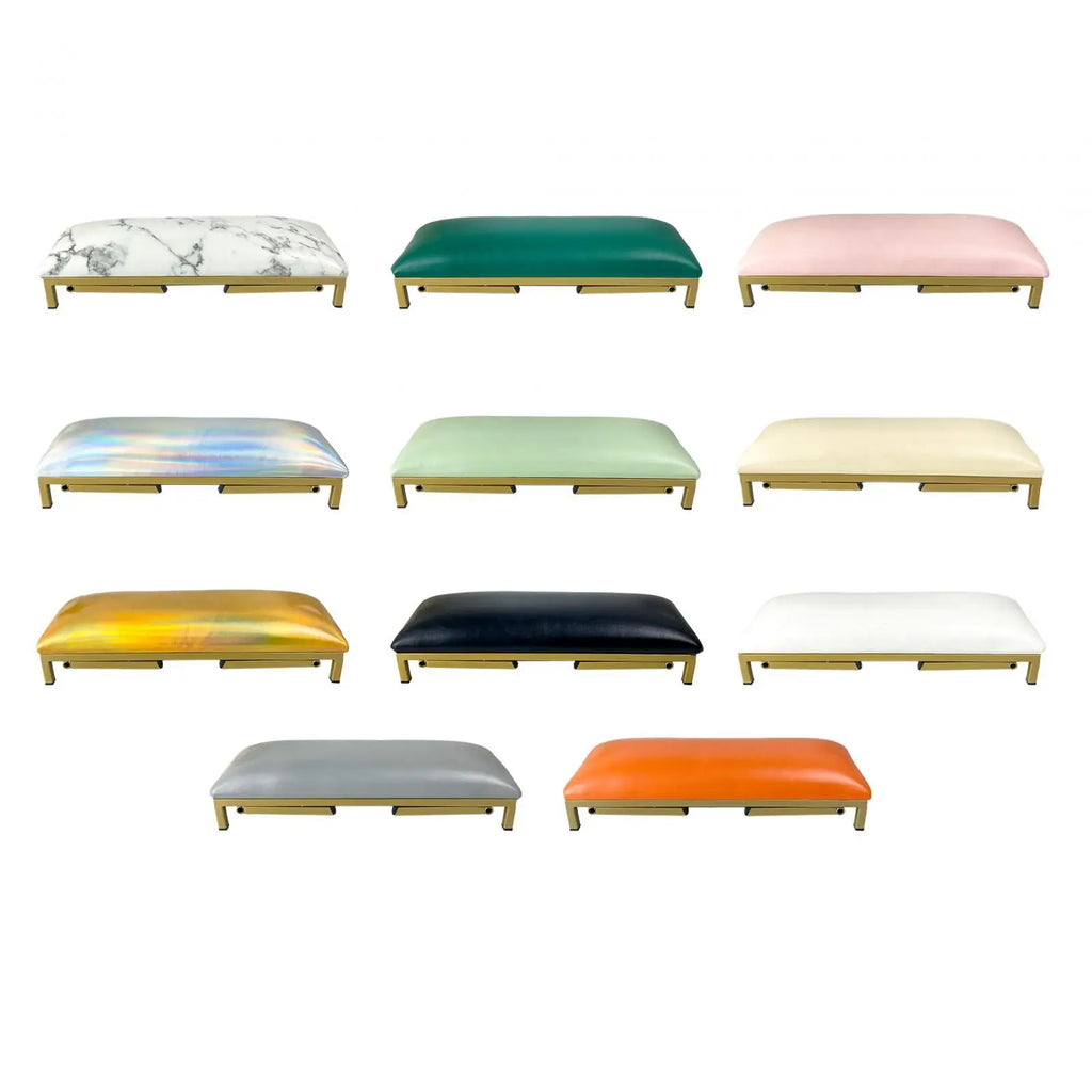 Nail Pillow and Mat Set Adjustable Folding Bracket Arm Rest Cushion for Decoration Nails and Nail Clubs Quake