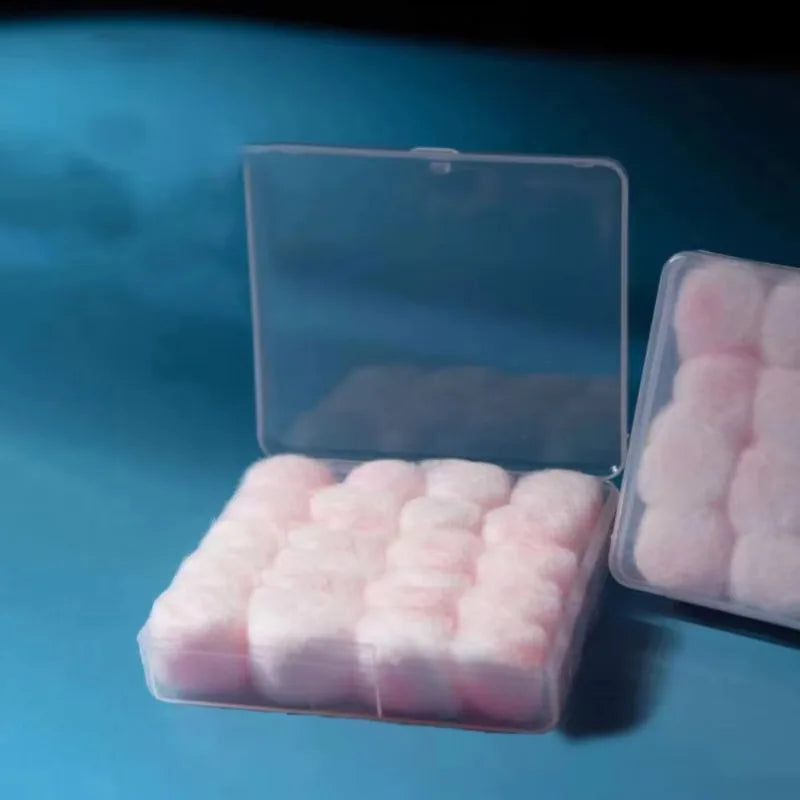 1 Box Soft Wax Cotton Earplugs Can Be Kneaded for Airplane Sound Insulation and Noise Reduction Suitable for Both Men and Women Quake