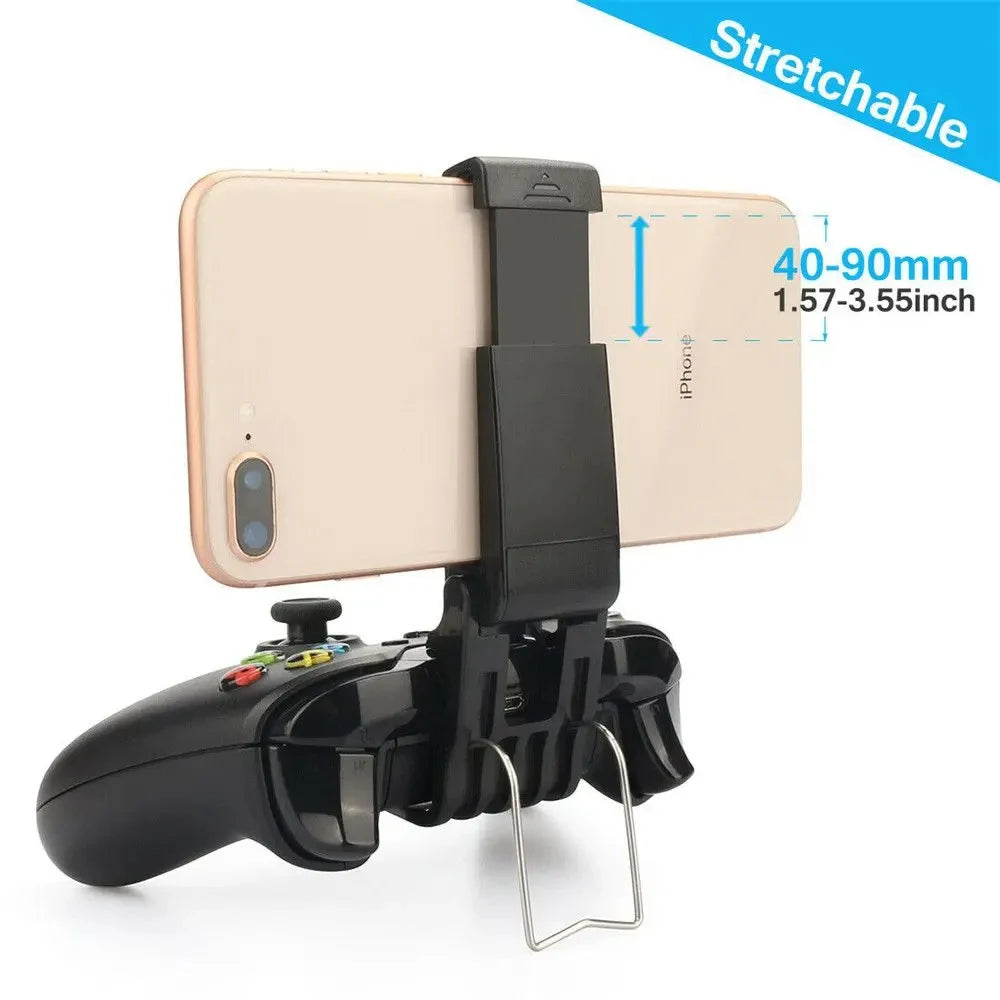 Universal Mobile Phone Mount Bracket Gamepad Controller Clip Holder for XboxOne Handle Game Accessories Stand Clip Quake