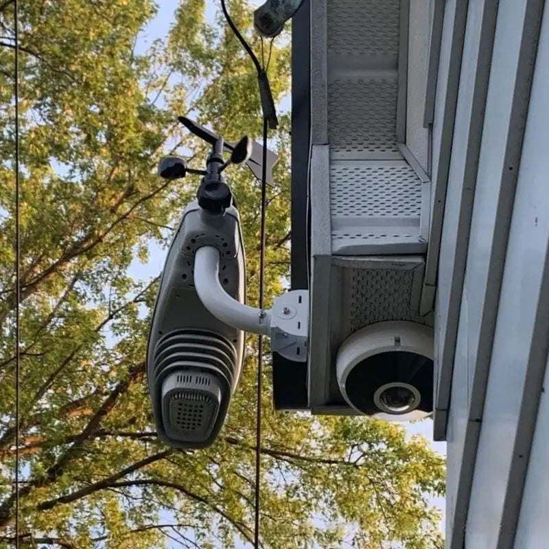 Wireless Bridge Mount Set with 2 Adjustable Iron Supports, Wall and Post Installation Hardware, and Fine Vertical and K1KF Quake