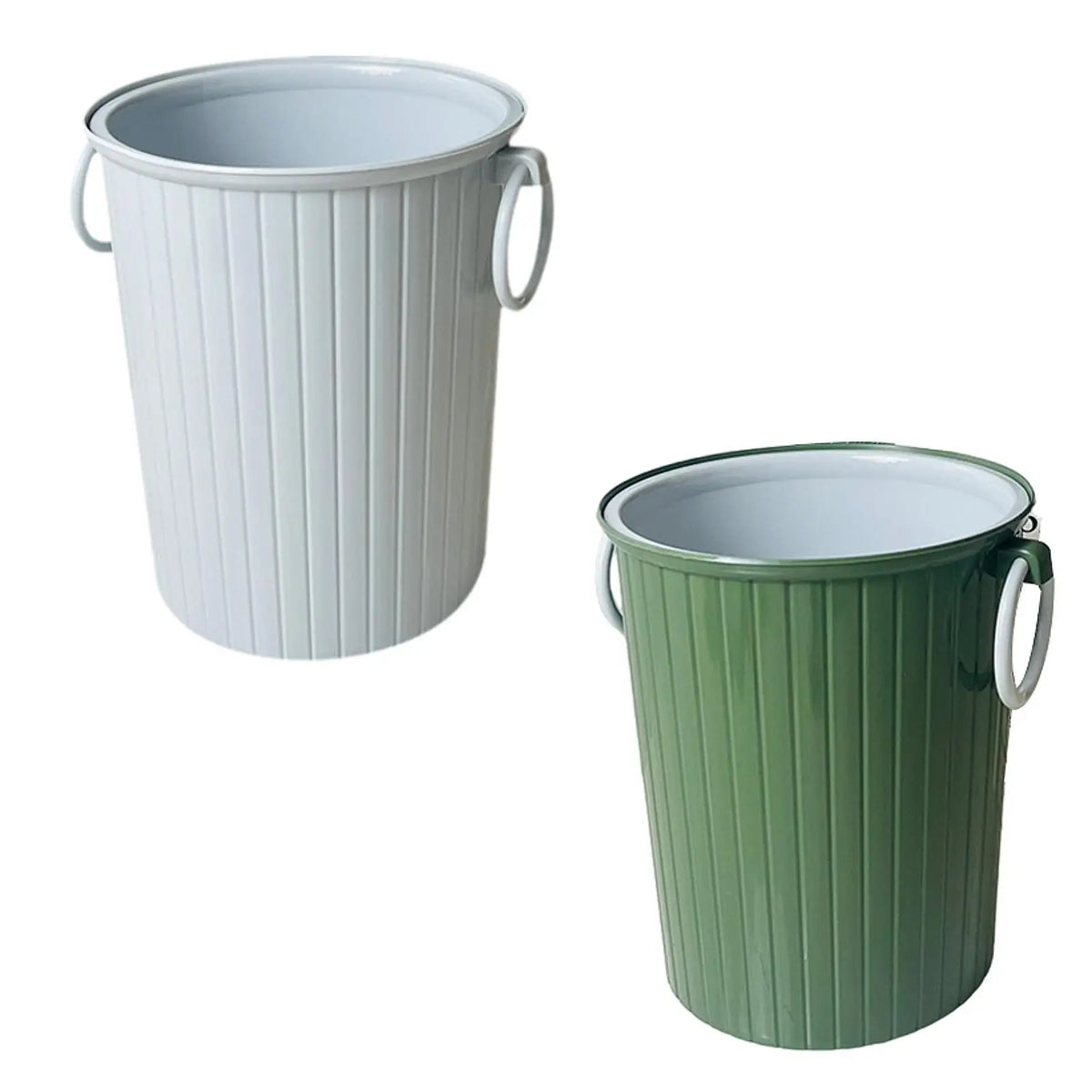 Tea Dregs Drainage Bucket with Lids Rubbish Container for Laundry Hotel Home Quake