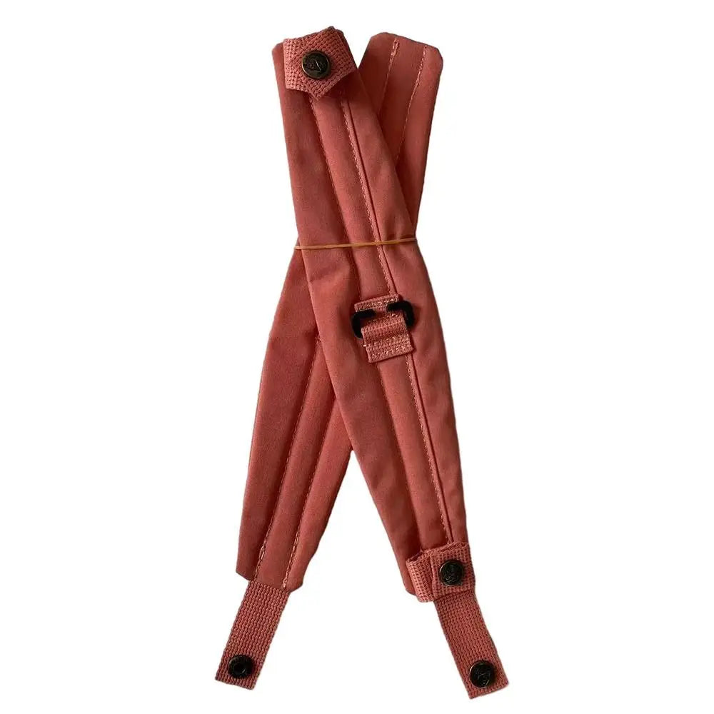 Universal Nylon Backpack Shoulder Strap Waterproof Widened Decompression Strap Detachable Bag Strap for Kankens Bag Accessories Quake brick red