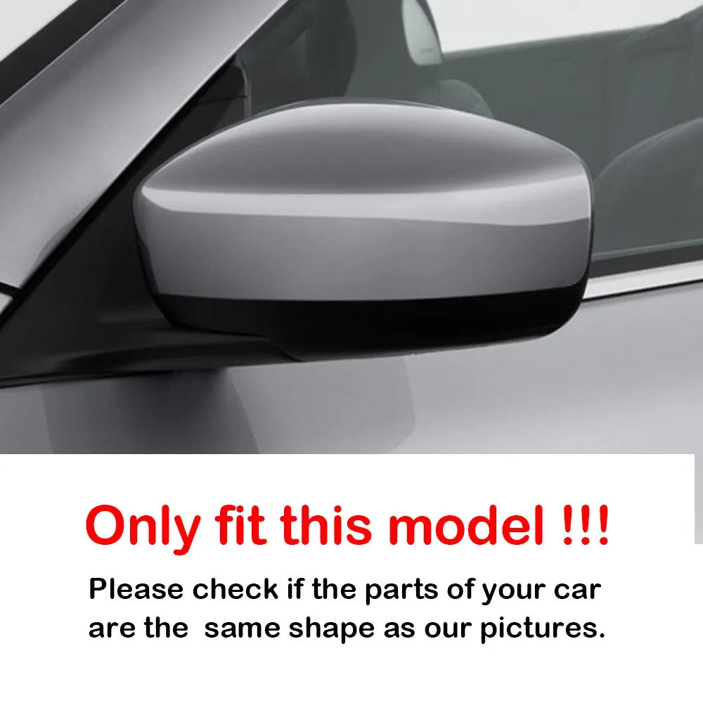 For Infiniti G25 G37 Q40 Q60 2009-2015 Car Sticker Rearview Side Mirror Cover Wing Cap Exterior Door Rear View Case Trim Carbon Quake