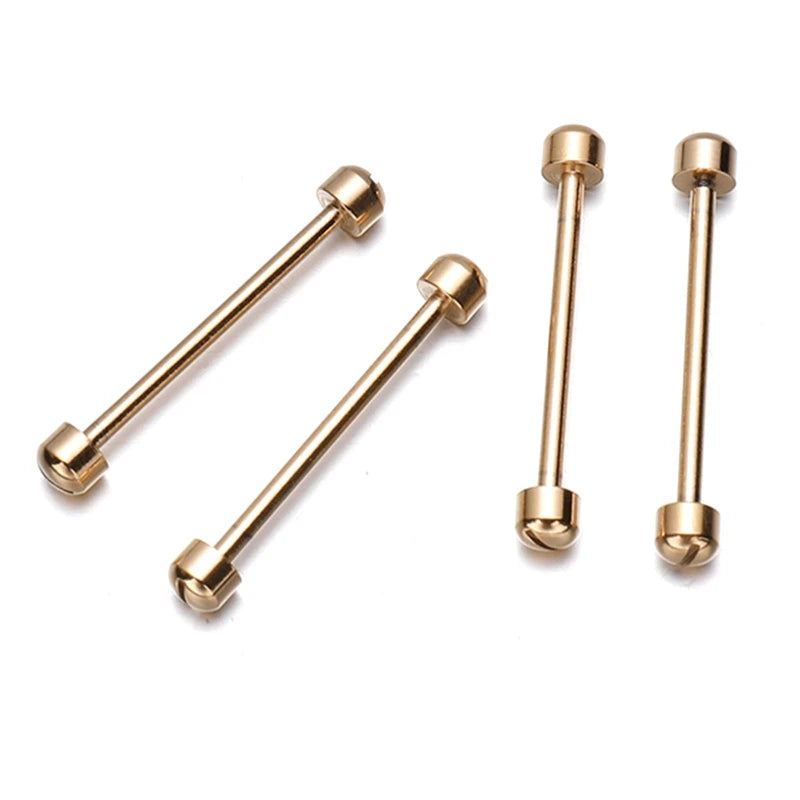1 Pair Watch Strap Screw Pins Smart Watch Bracelet Clasp Buckle Friction Tube Watch Replacement Accessories Repair Tool K1KF Quake