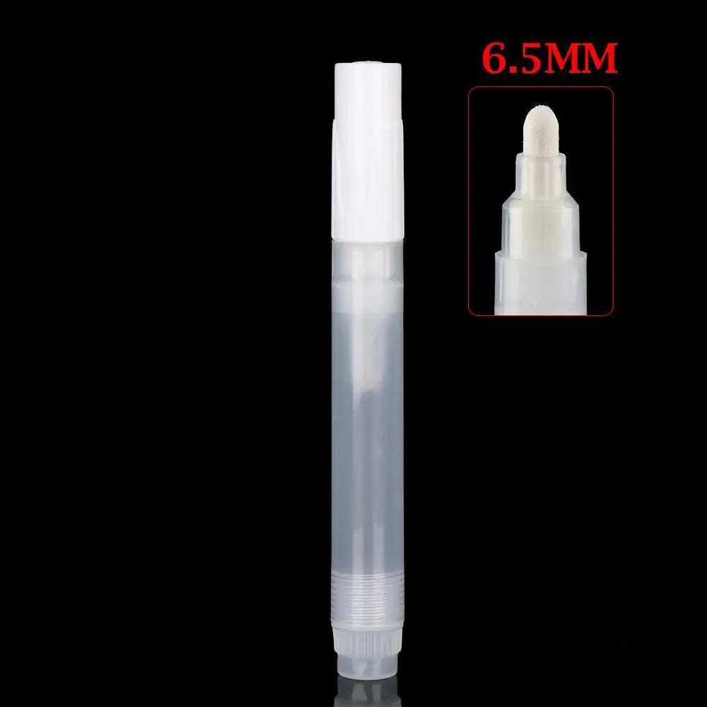 Refillable ink Transparent Barrels Tube Graffiti Pens Paint Pen Accessories Liquid Chalk Marker Empty Rod Quake 6.5mm