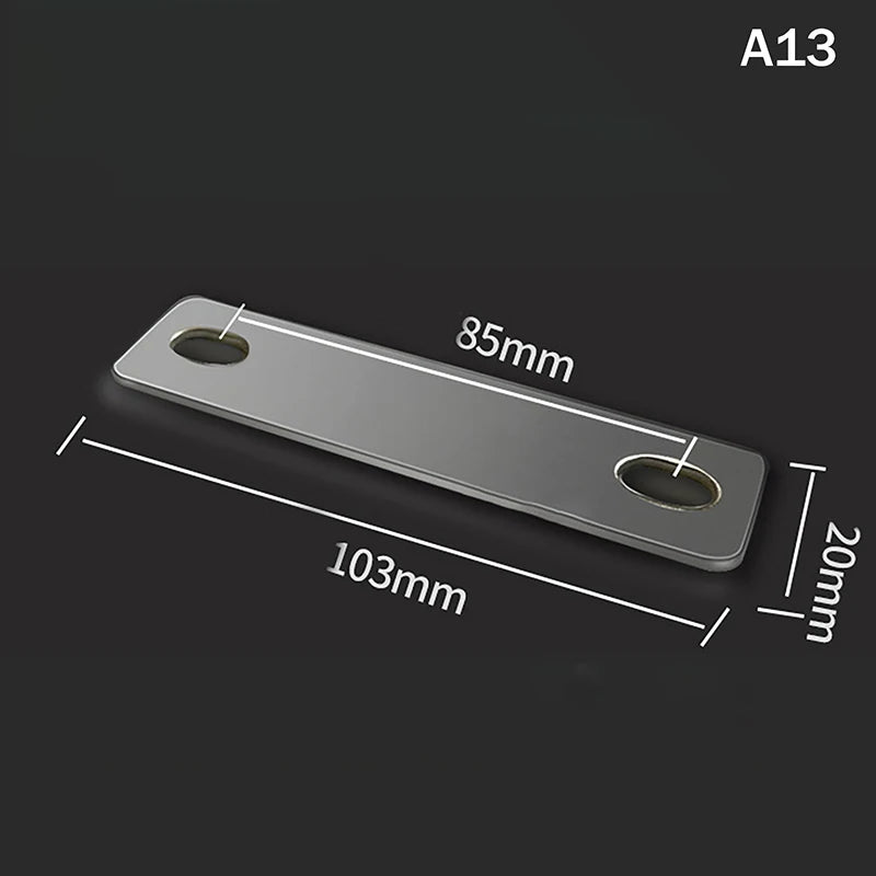 1Pc Lifepo4 Battery Copper Nickel Plate Busbars For 3.2V 260Ah 280Ah 300Ah 310Ah 320Ah Lithium Iron Phosphate Battery Connector Quake A13