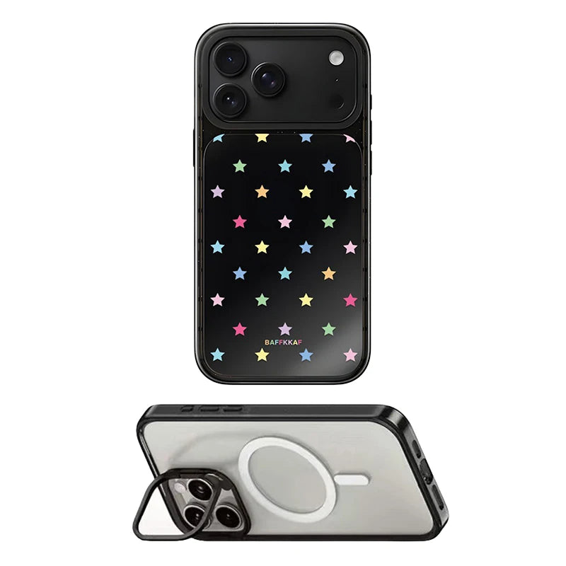 6092054 Impact Case - Mirror / Glaze Magnetic Cover: Compatible with IPhone 18 17 Pro Max 18Pro Quake stand (MagSafe) 4 for iPhone 17 Pro