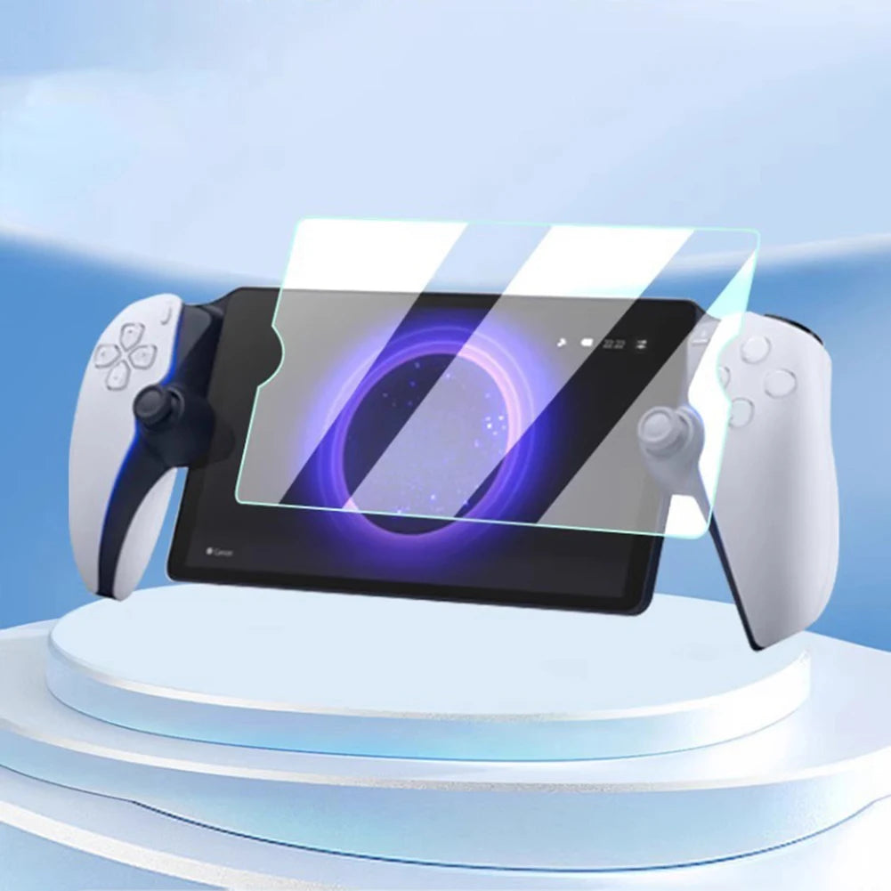 Ultra Thin Tempered Glass Screen Protector for Sony PlayStation Portal Handheld Streaming Device Anti-Fall HD Clear Cover Quake