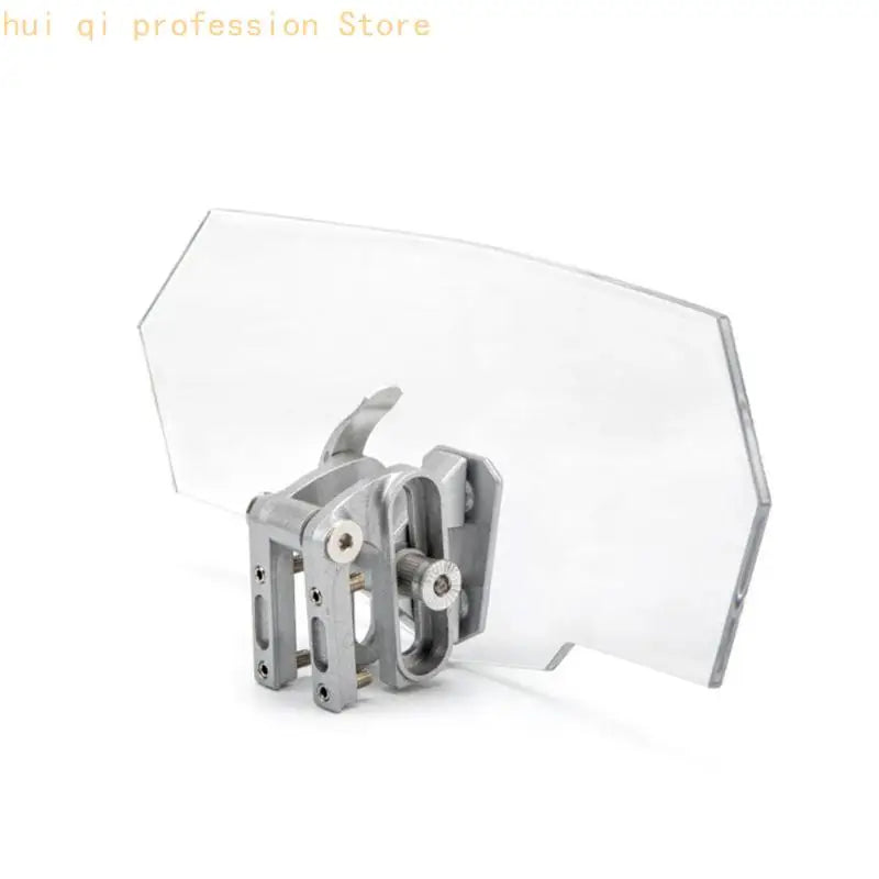 1 Set Motorcycle Windshield Adjustable Windscreen Extension Wind H8WE Quake