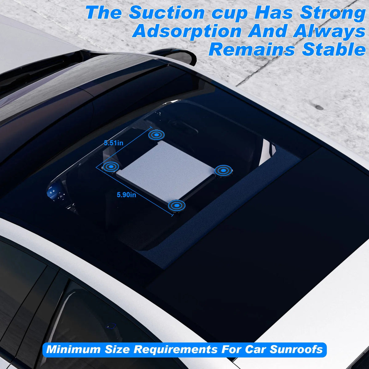 For Starlink Mini Suction Cup Mount for StarLink Mini Strong Mounting Kit for Car Windows/ Sunroofs/Windshield Accessories Quake