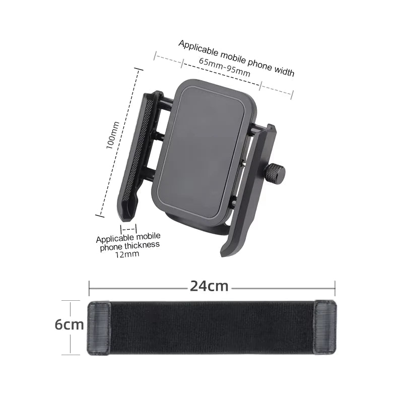 Multi-function Phone Holder for Car 360 Rotation Wristband Mobile Support Universal Phone Stand For Sports Cycling Motorcycle Quake wrist