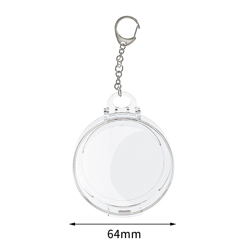 1Pcs Transparent Badge Storage Container For Painful Package Anime Badge Storage Display Bag Portable Storage For Jewelry Quake small