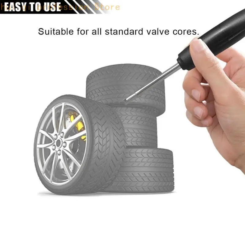 Universal Valves Cores Installer & Remover Small ABS Tire Valves Cores Wrench Easy to Use for Car Motorcycles & Bikes H8WE Quake