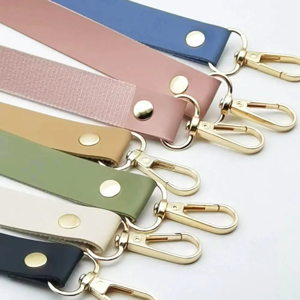 Adjustable PU Leather DIY Bag Strap Handbag Woven Bag Bottoms Handmade Quake