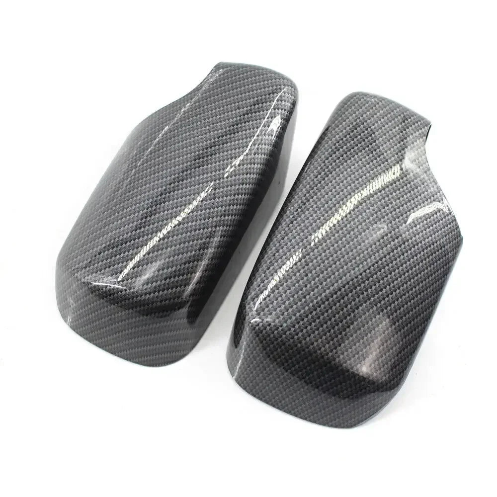 For BMW 3 Series E46 1998-2005 E39 1996-2003 LHD Replacement Rearview Side Mirror Cover Wing Cap Exterior Rear View Case Trim Quake
