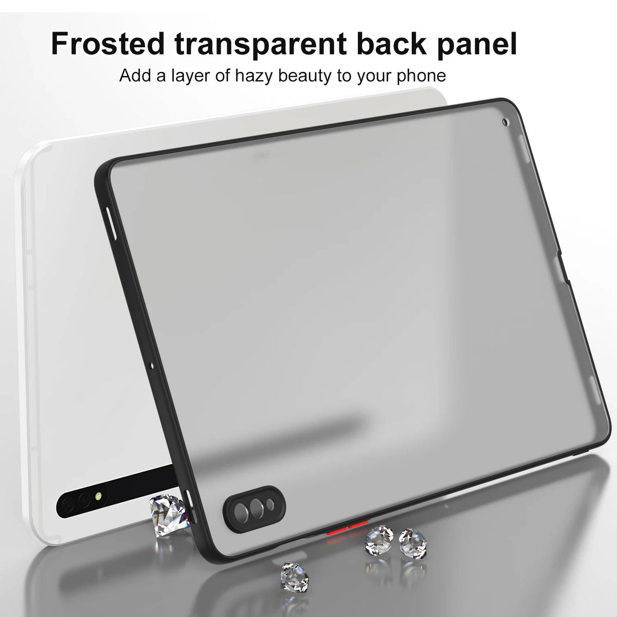 For Samsung Galaxy Tab S7 SM-T870 Shock-Proof Protective Case 11 inches Transparent Tablet Shell For Tab S8 SM-X700 Quake