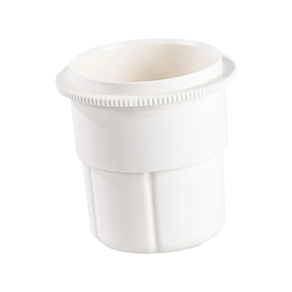 Portafilter Dosing Cup Coffee Barista Powder Picker Cup Kitchen Supplies Coffee Quake 51mm White