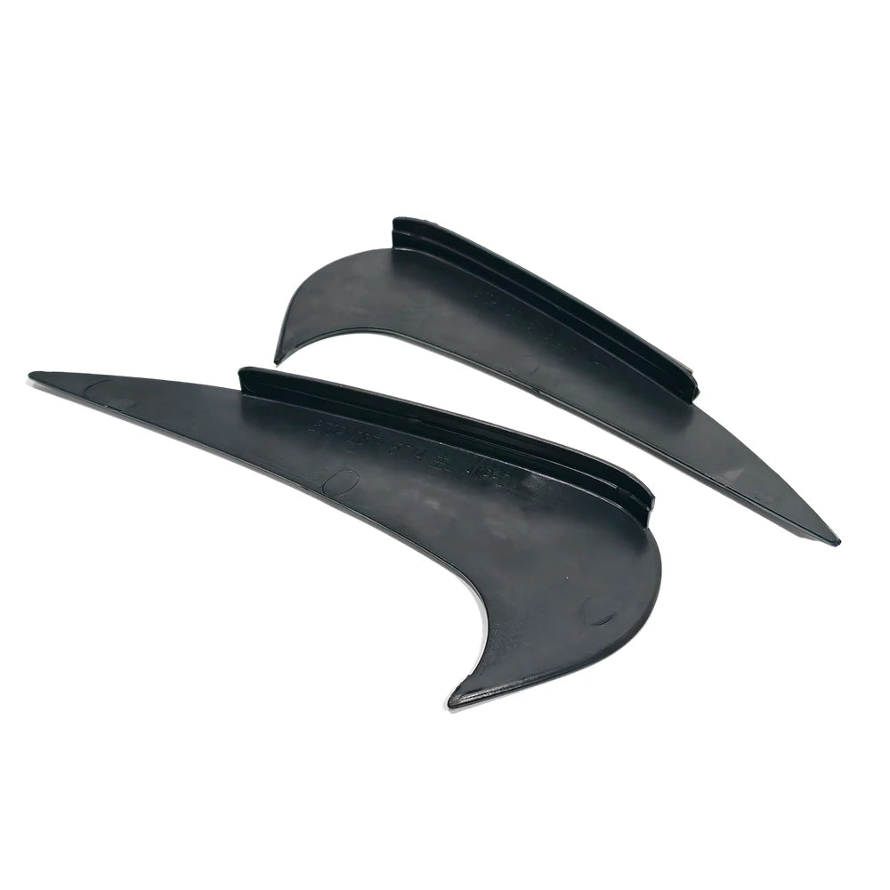 For Benz CLA C174 C178 AMG Line 2026 Car Rear Bumper Spoiler Air Vent Cover Side Canard Cover Trim Gloss Black Carbon Decoration Quake
