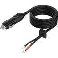 12AWG Car Cigarette Lighter Plug Cable Fused Replacement Power Cord for Thermoelectric Cooler Portable Cooling Freezer Quake Type3 1PC 2M
