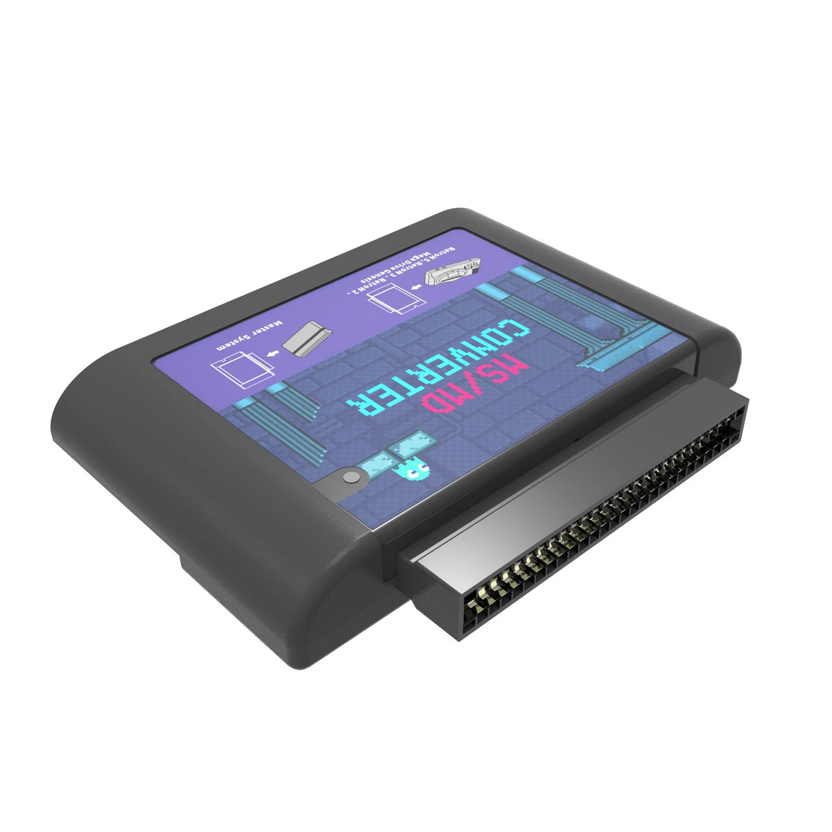 MD second-generation Master system console game conversion card Sega MS MD game card converter Quake