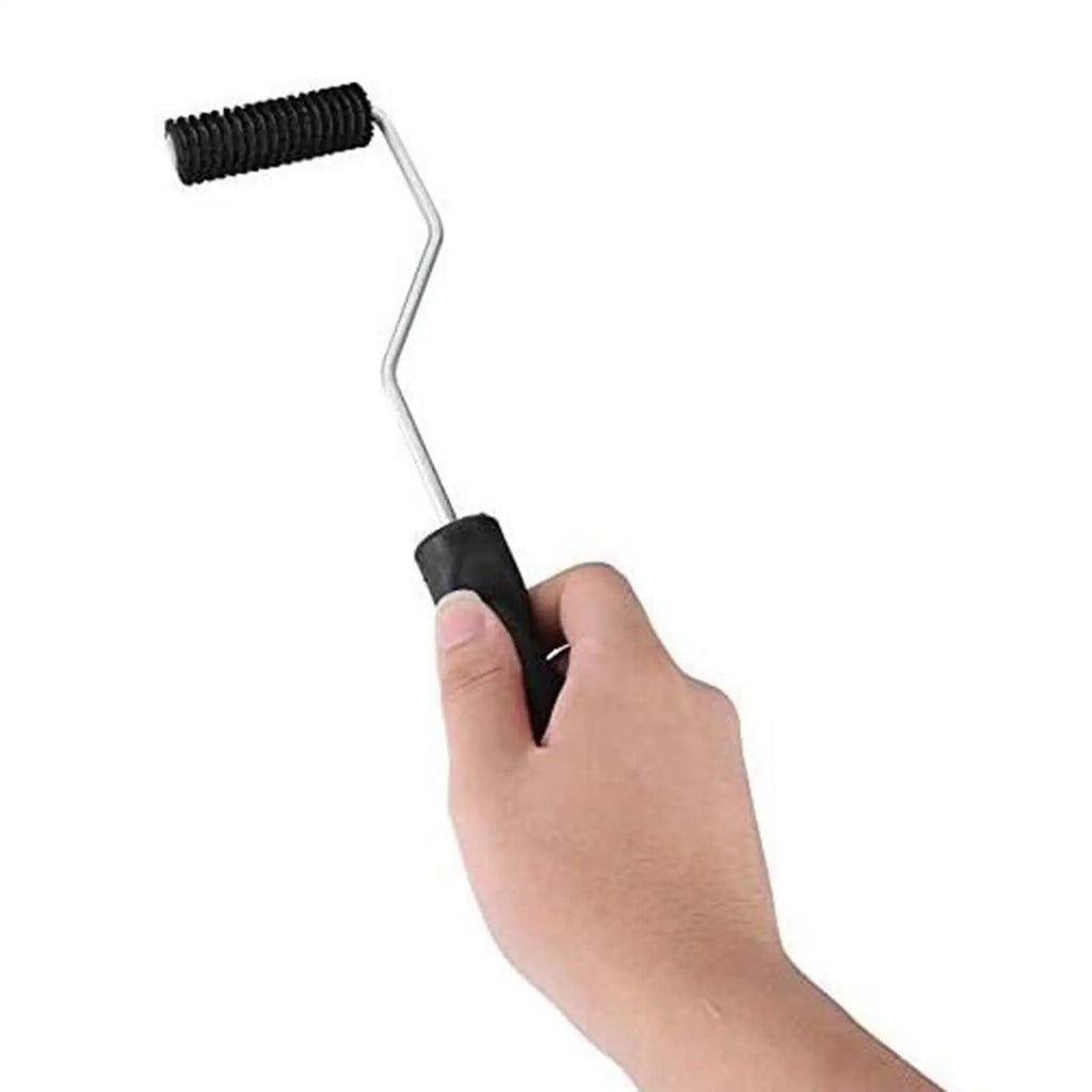 Fiberglass Roller Refill Durable Iron Bristle Bubble Removal Tool Laminating Roller for Shower Restoration Projects Quake 28mmx75mm