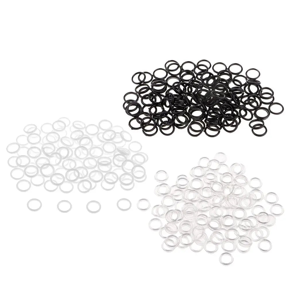 Nylon Bra Strap Adjuster Lightweight Lingerie Slider Buckle Underwear Bra Fastener for Sewing Craft Quake