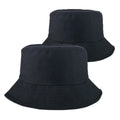 Spring Summer Panama Hat Anti-UV Foldable Fisherman Cap Sun Hat Bucket Hat Beach Cap Quake black