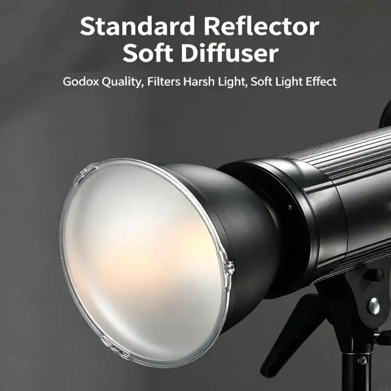 Standard Reflector Diffuser Lamp Shade Dish for Soft Light Photographic K1KF Quake CN