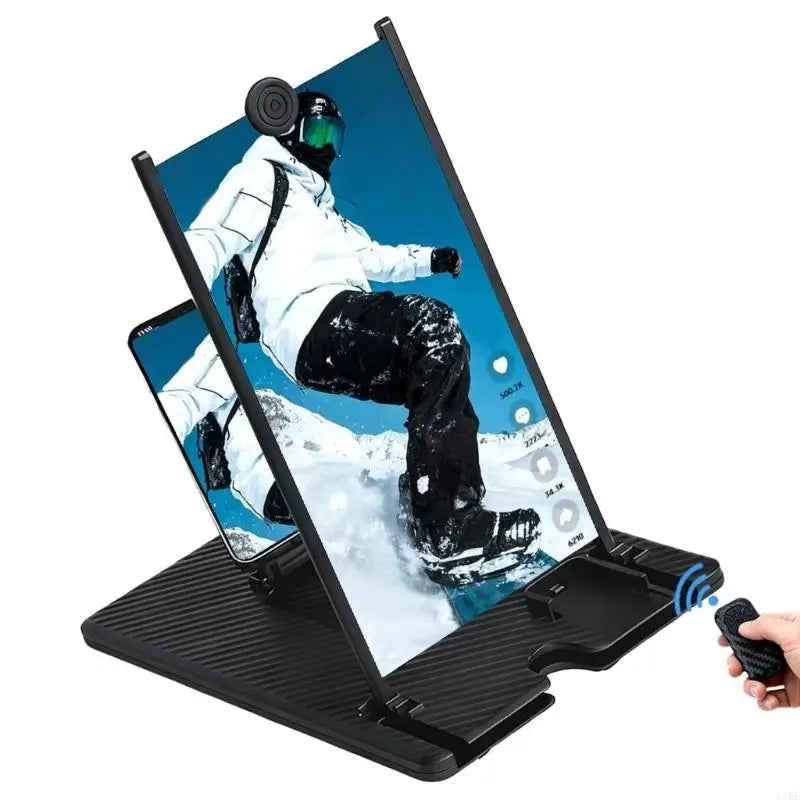 12Inch 720P Against Midnightblue Light Phone Increaser Includes Tip Device for Comfortable Viewing K1KF Quake
