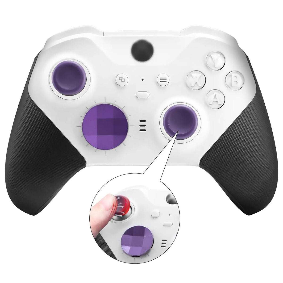 For Xbox Elite Controller Series 2 14 in 1 Plating Accessories Kits Parts Including 6 Swap Joysticks,4 Paddles,1 Standard D-Pads Quake