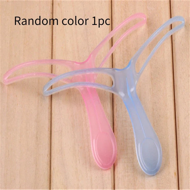 New Reusable Eyebrow Shaper Brow Stamp Template Eyebrows Shape Set Eyebrow Stencil Eye Brow Women Make Up Tools Accessories Quake No.1 1 Pc