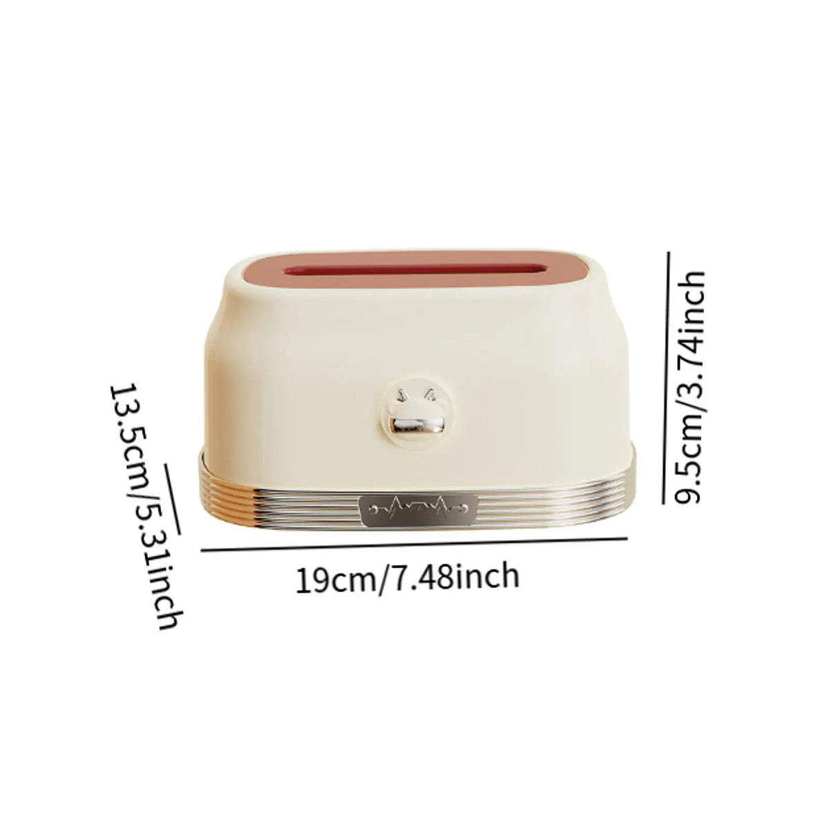Facial Tissue Box Napkin Paper Holder Internal Paper Facial Storage Box for Quake