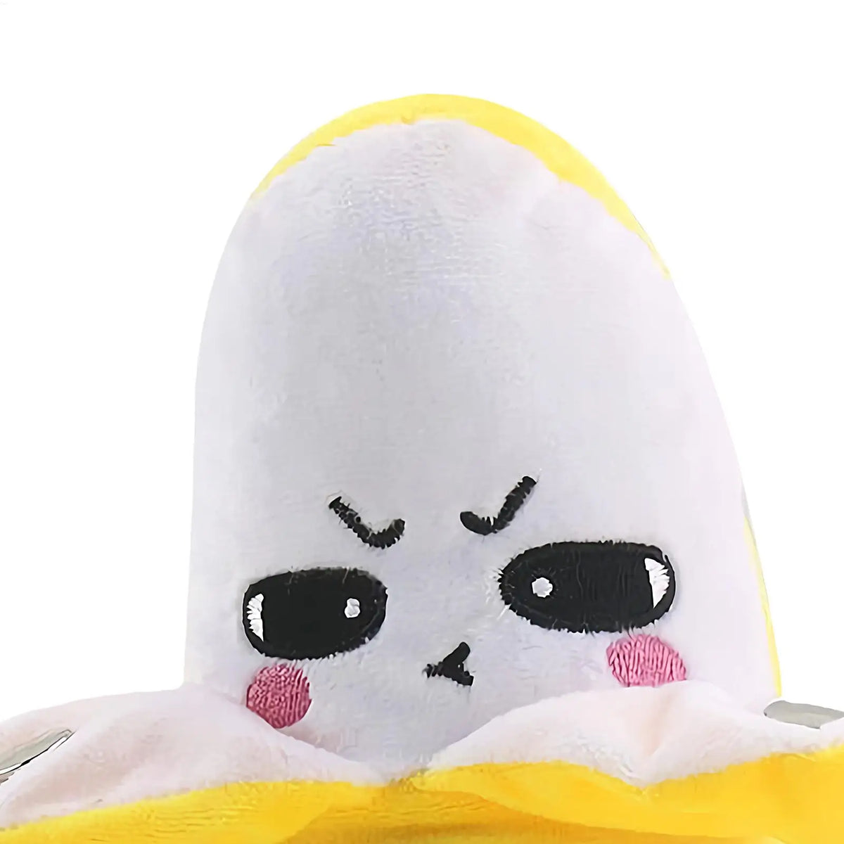 Stuffed Banana Touch-Sensor Cute Expression Doll Plush Musical Piano Fake Banana for Kids Young Children Birthday Party Sofa Quake