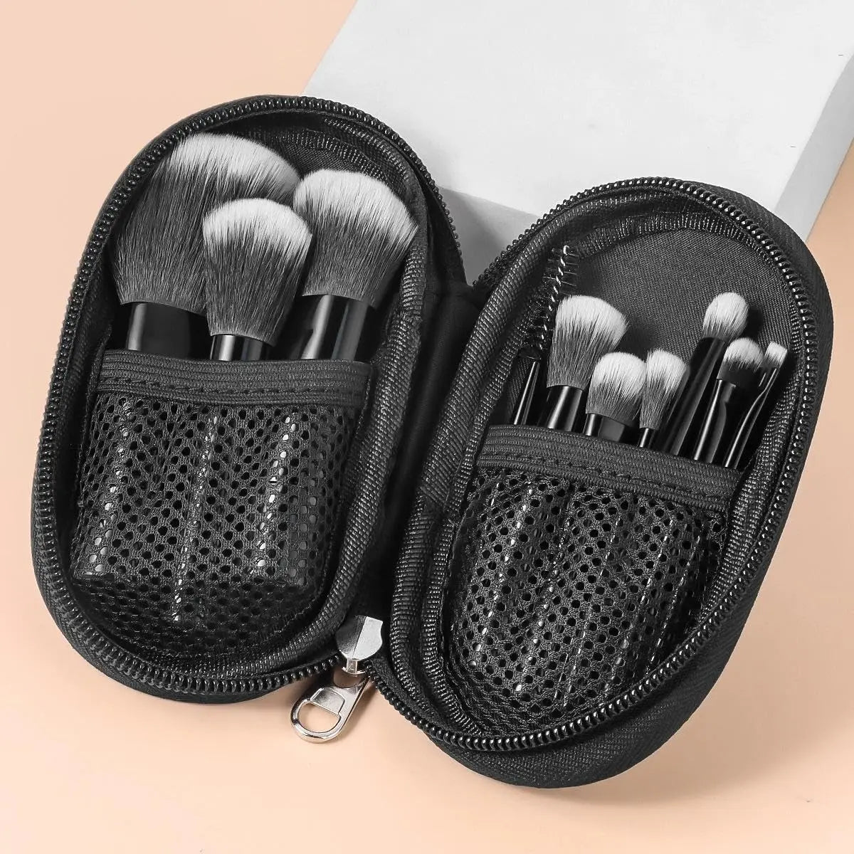 10 Pcs Mini Makeup Brush Set Travel Makeup Brushes Quake