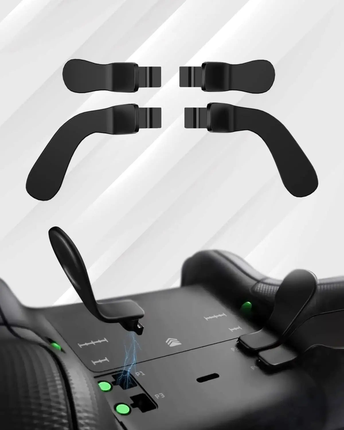 Xbox Elite Controller Series 2 Accessories, 10 in 1 Thumbsticks Replacement with 1 Xbox One Charging Station, 1 D-Pads, 4 Swap J Quake