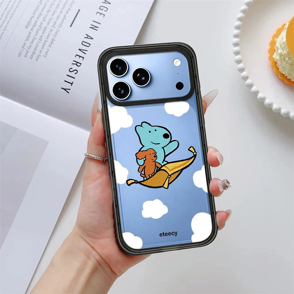 6091751 Impact Black Border Magnetic Case: Compatible with IPhone 18 17 16 15 14 13 Pro Max 18Pro Quake