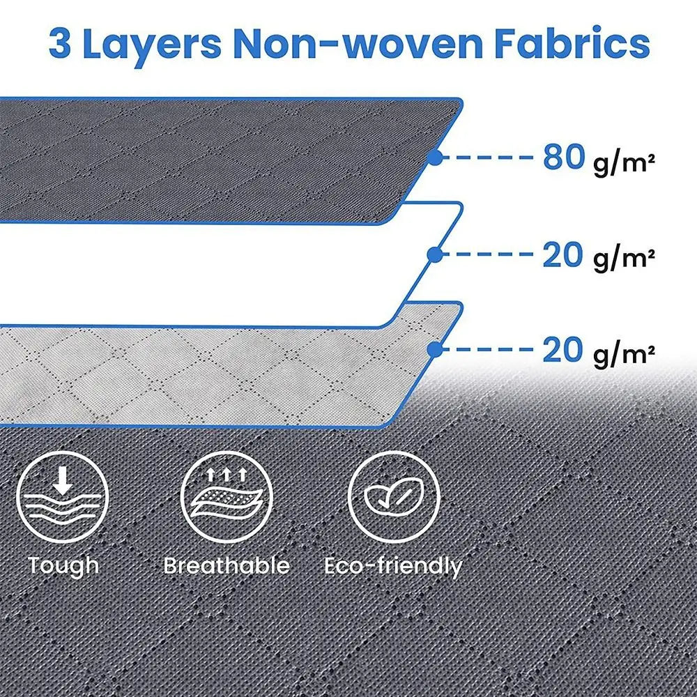 35L/60L/90L Foldable Storage Box Non-woven Fabric Transparent Window Storage Organizer With Lids Dustproof Quake