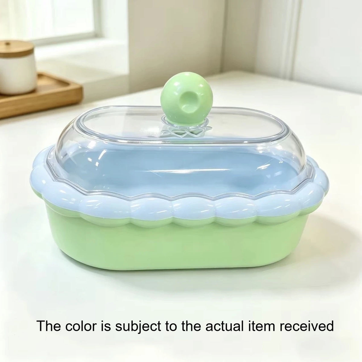 1pc High Appearance Household Soap Box with Drain Cover Bathroom Student Dormitory Quake C