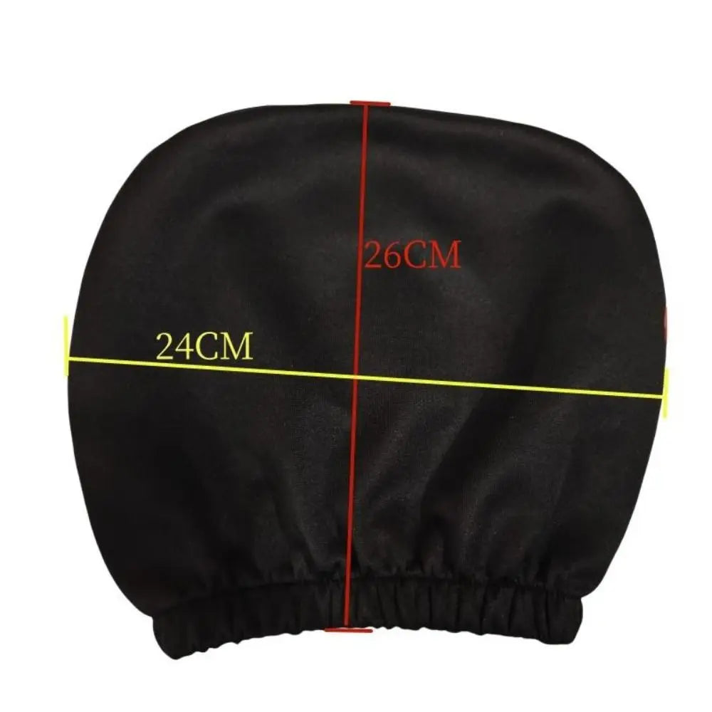 Universal Dirt-proof Car Headrest Cover Non-Slip Practical Seats Cover Elastic Solid Color Car Interior Accessories Quake