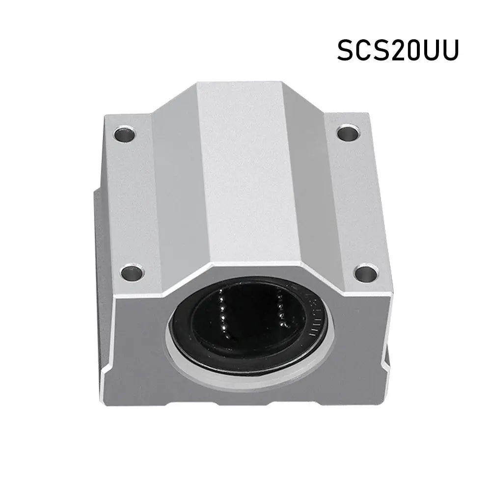 SCS8UU SCS10UU SCS12UU Linear Ball Bearing CNC Router Aluminium Slide Bushing Block SCS16UU SCS20UU Lightweight Guild Rail Shaft Quake SCS20UU